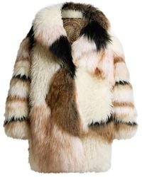 Etro - Patchwork Coat - Lyst