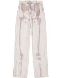 Off-White c/o Virgil Abloh - Body Scan Denim Jeans - Lyst