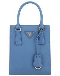 Prada - Logo Shoulder Bag - Lyst