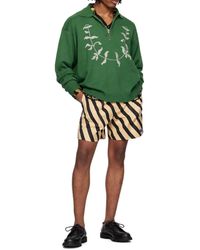 Bode - Floret Wool Polo Jumper - Lyst