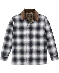 Filson - Check-Pattern Corduroy-Collar Jacket - Lyst