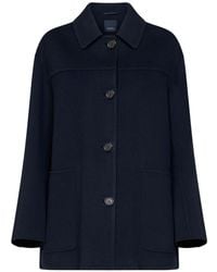 Max Mara - 'S Smmgiugno Button-Up Coat - Lyst