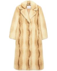 Stand Studio - Nora Gradient Effect Buttoned Coat - Lyst