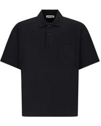 DARKPARK - Short-Sleeved Buttoned Polo Shirt - Lyst