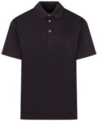 Givenchy - Logo Embroidered Short-Sleeved Polo Shirt - Lyst