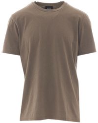 A.P.C. - Logo Back-Print T-Shirt - Lyst