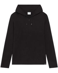 Courreges - Courrèges Logo Embroidered Drawstring Hoodie - Lyst