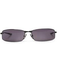 Balenciaga - Rectangular Rimless Sunglasses - Lyst