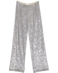 P.A.R.O.S.H. - Gong Straight-Leg Trousers - Lyst