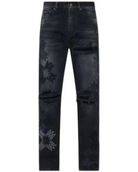 Amiri - Ma Quad Distressed-Effect Jeans - Lyst