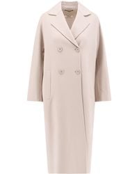 Max Mara - Double-Breasted Virgin Wool Coat - Lyst