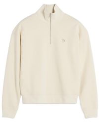 Maison Kitsuné - Maison Kitsuné Baby Fox Patch Half-Zip Sweatshirt - Lyst