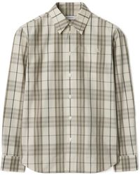 Burberry - Cotton Check Shirt - Lyst