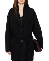 TOTEME - Totême Single-Breasted Belted Coat - Lyst
