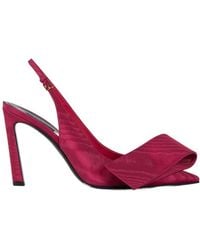 Givenchy - Twisted Ribbon Slingbacks Pumps - Lyst