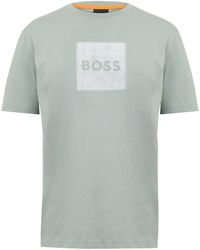 BOSS - Logo Crew-Neck T-Shirt - Lyst