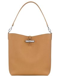 Longchamp - Medium Le Roseau Shoulder Bag - Lyst