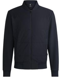 BOSS - Hbb Skiles100 Full Zipped Sweatshirt - Lyst