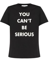 Moschino - Graphic-Print T-Shirt - Lyst