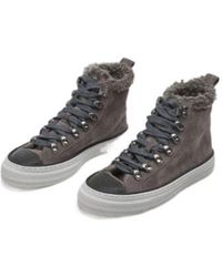 Brunello Cucinelli - Lace-Up High-Top Casual Shoes - Lyst