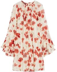 Max Mara - Studio Zoraide All-Over Floral Printed Dress - Lyst
