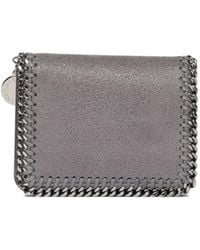 Stella McCartney - Falabella Chain-Trim Wallet - Lyst