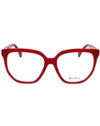 Max Mara - Square Frame Glasses - Lyst