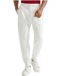 Brunello Cucinelli - Raised-Seam Track Trousers - Lyst