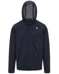 K-Way - Stretch Hooded Jacket - Lyst