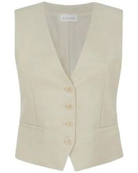 P.A.R.O.S.H. - V-Neck Button Vest - Lyst