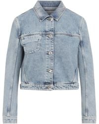 Lanvin - Short Denim Jacket - Lyst