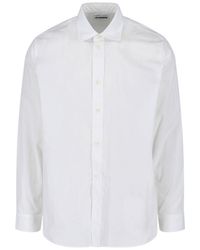 Jil Sander - Button-Up Long-Sleeved Shirt - Lyst