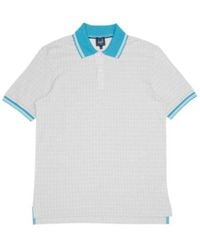 dunhill - Buckle Short-Sleeved Polo Shirt - Lyst