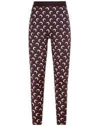 Marine Serre - Stretch Printed Leggings - Lyst