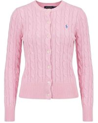 Polo Ralph Lauren - Cable-Knit Cardigan - Lyst