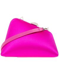 The Attico - 8.30Pm Logo-Print Clutch Bag - Lyst