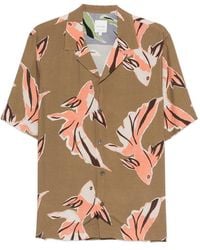 Paul Smith - Fish Print Shirt - Lyst