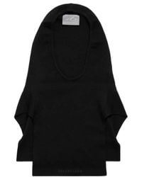 Balenciaga - Logo Knit Hood - Lyst