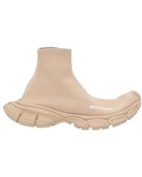 Balenciaga - Solid Color Knit Sock Chunky Sole Dad Sneakers - Lyst