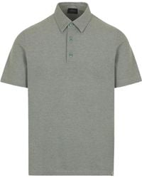Brioni - Button Polo Shirt - Lyst