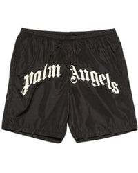 Palm Angels - Drawstring Swim Trunks - Lyst