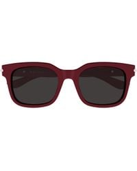 McQueen - Eyewear Square Frame Sunglasses - Lyst