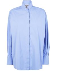 Semicouture - Long-Sleeve Buttoned Shirt - Lyst
