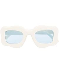 Bonsai - Oversized Curved-Frame Sunglasses - Lyst