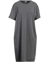Brunello Cucinelli - Solid Color T-Shirt Dress - Lyst