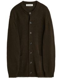 Our Legacy - Textured Button-Up Cardigan - Lyst