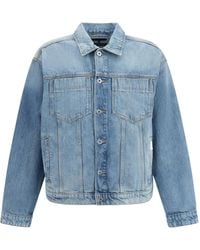 7 For All Mankind - Trucker Denim Jacket - Lyst