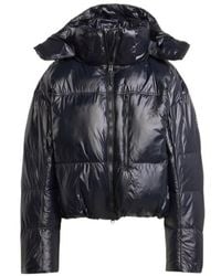 adidas By Stella McCartney - Truenature Wind Resistant Synthetic Fill Long Sleeve Short Puffer Jacket - Lyst