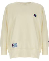 Undercover - X Champion Logo Embroidered Crewneck Sweatshirt - Lyst