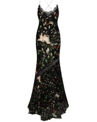 Roberto Cavalli - Long Dress - Lyst